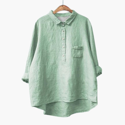 Women's Floral Blouse Short Sleeve Woven