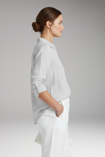 Women's Long Sleeve Floral Blouse
