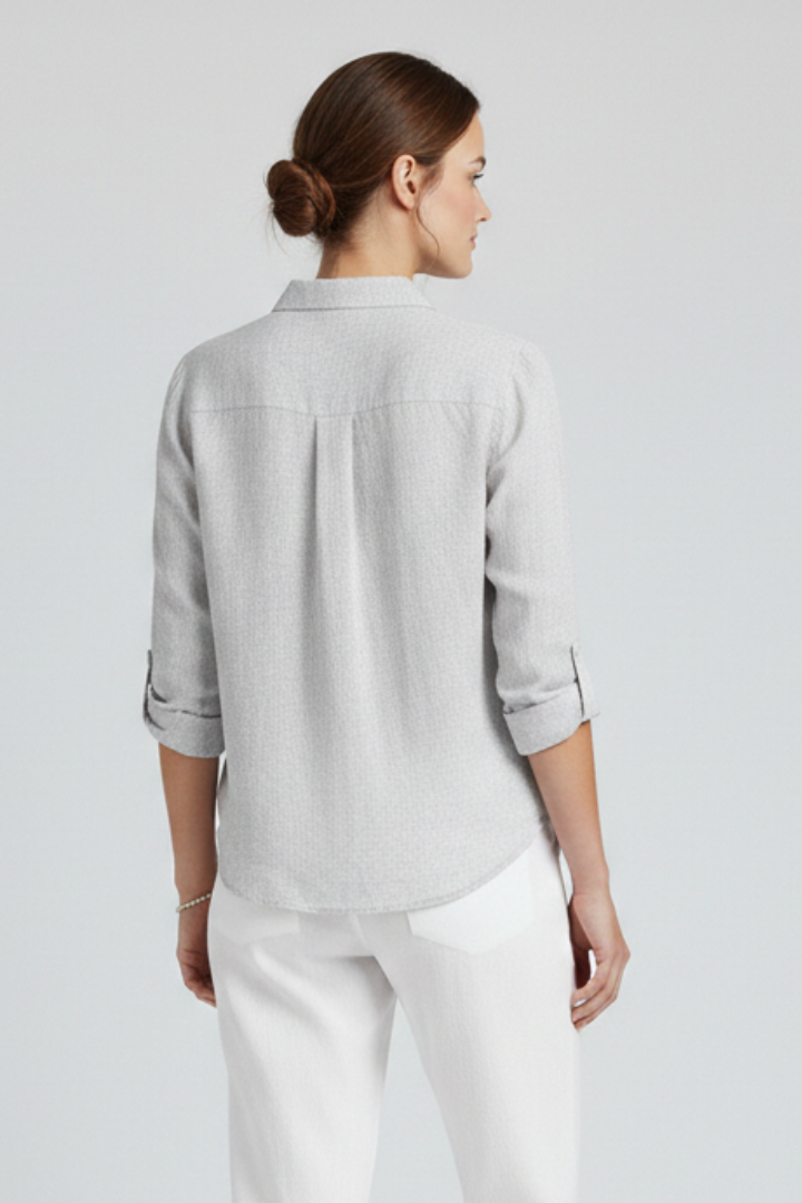 Women's Long Sleeve Floral Blouse