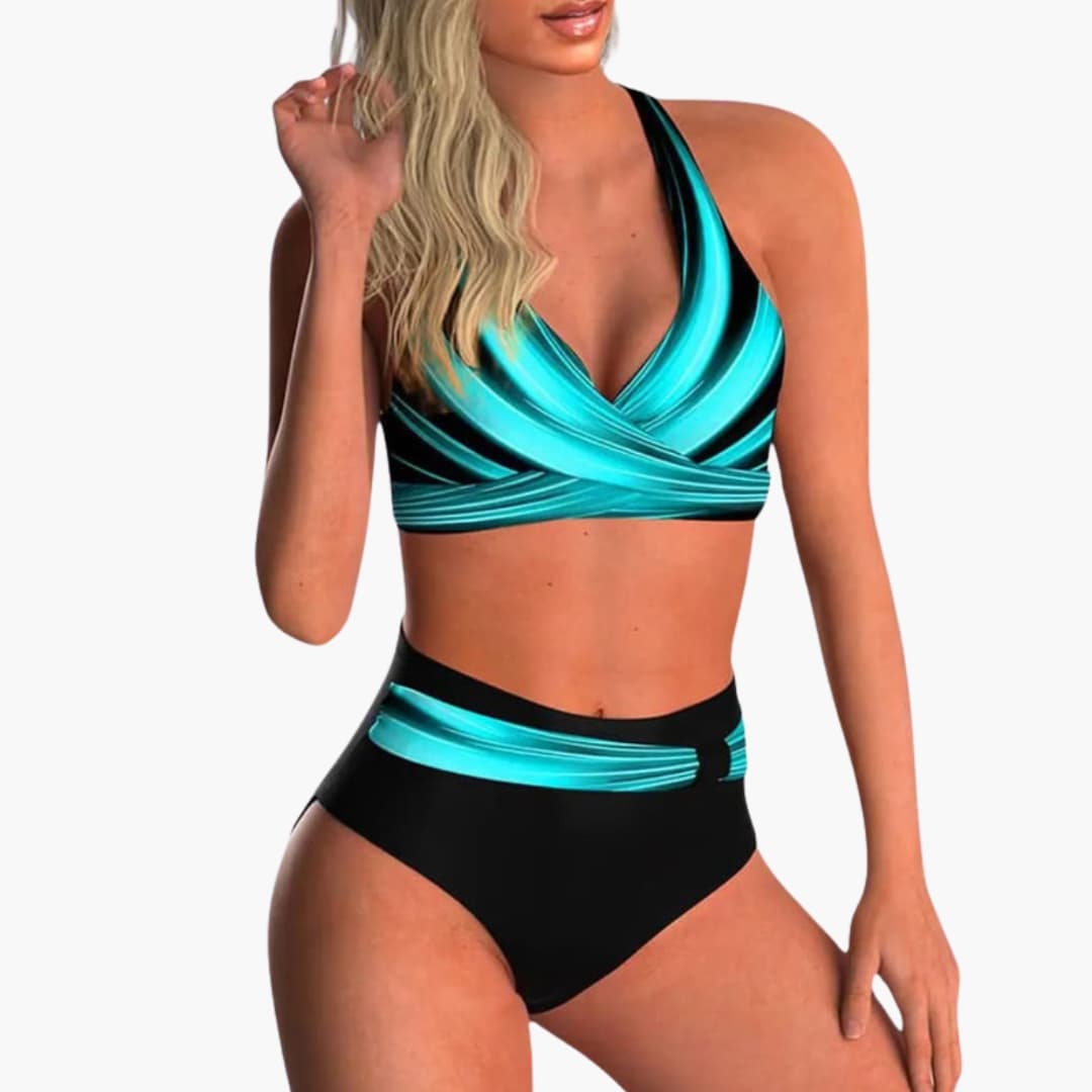 Women's High Waisted Bikini Set - VibreMode