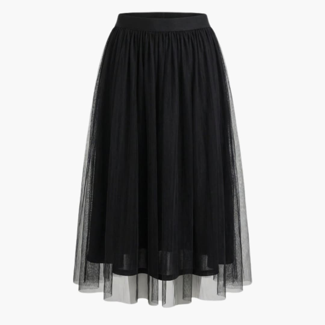 Women's High Waist Straight Skirt Ankle Length - VibreMode