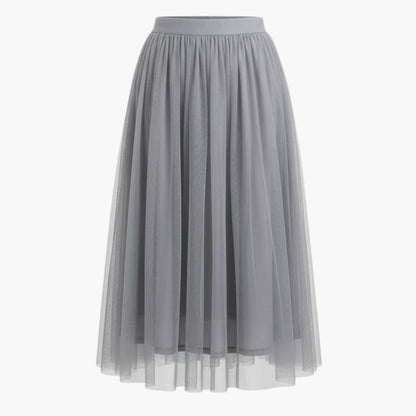 Women's High Waist Straight Skirt Ankle Length