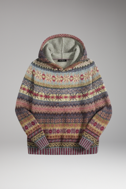 Women's Long Sleeve Hooded Sweatshirt - VibreMode