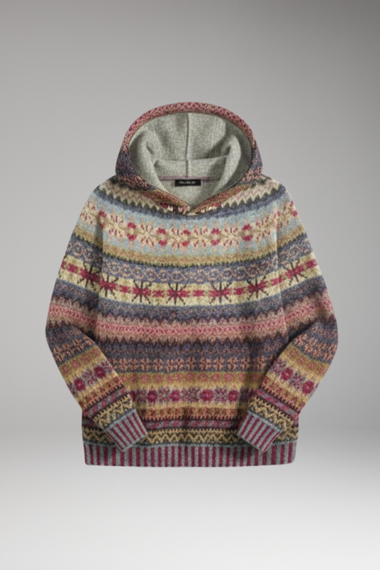 Women's Long Sleeve Hooded Sweatshirt - VibreMode