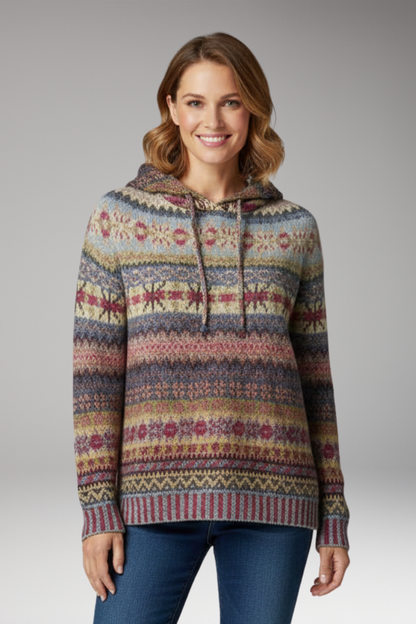 Women's Long Sleeve Hooded Sweatshirt