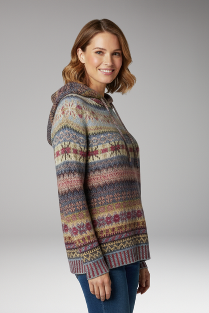 Women's Long Sleeve Hooded Sweatshirt
