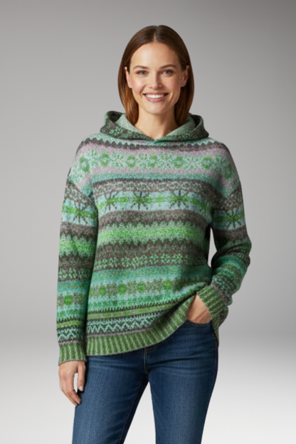 Women's Long Sleeve Hooded Sweatshirt