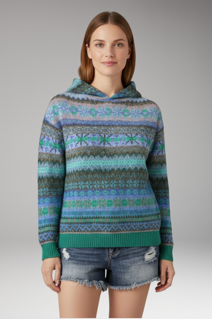 Women's Long Sleeve Hooded Sweatshirt