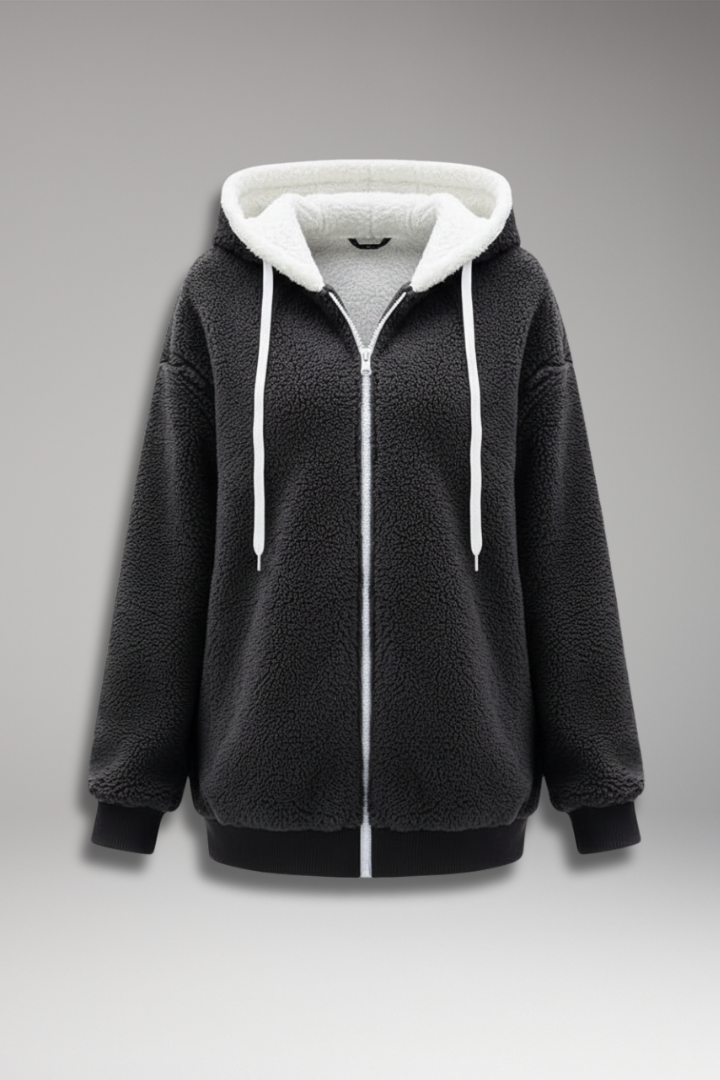 Women's Zip Up Hoodie Adjustable - VibreMode