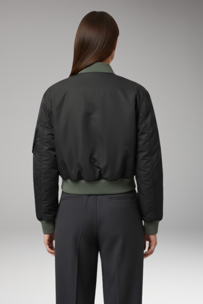Women's Long Sleeve Front Zip Jacket