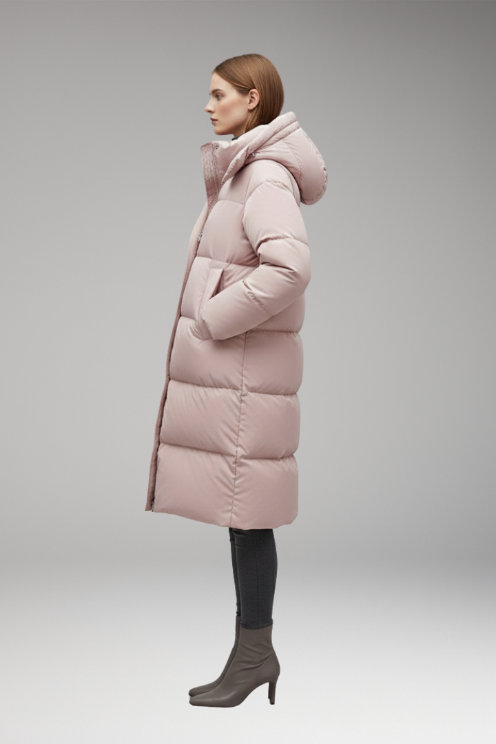 Women's Full Zip Jacket Fixed Hood