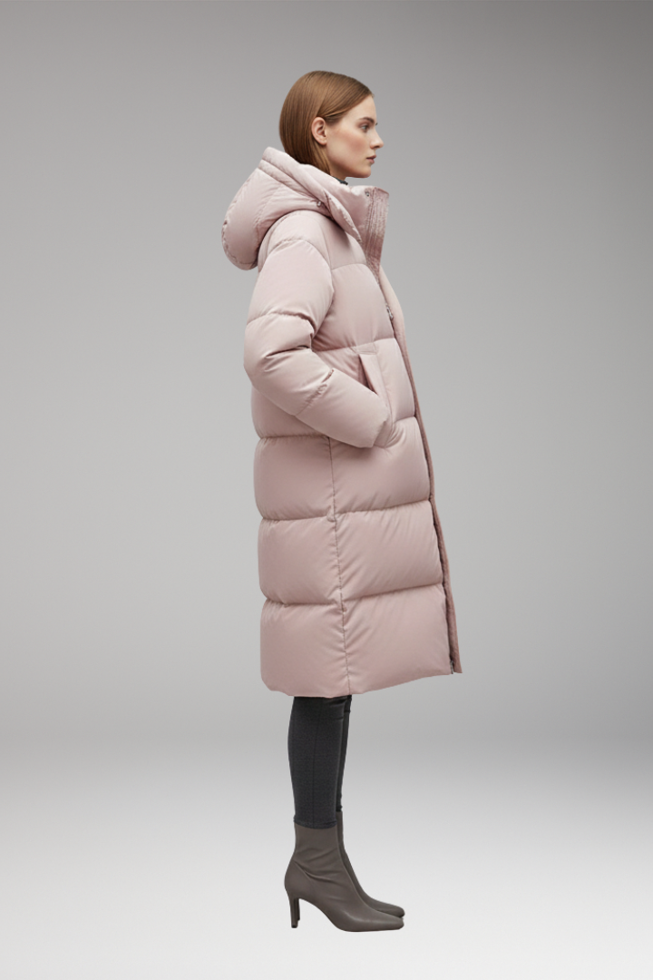 Women's Full Zip Jacket Fixed Hood