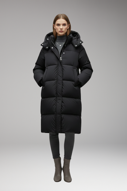 Women's Full Zip Jacket Fixed Hood