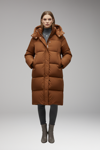 Women's Full Zip Jacket Fixed Hood
