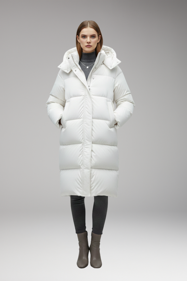 Women's Full Zip Jacket Fixed Hood