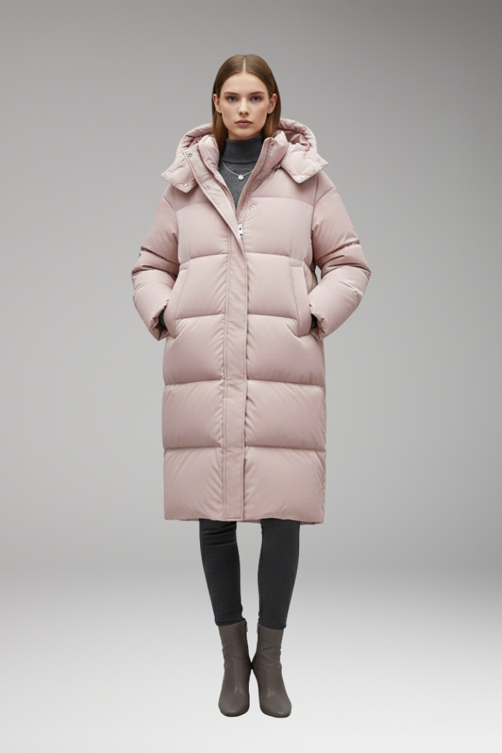 Women's Full Zip Jacket Fixed Hood