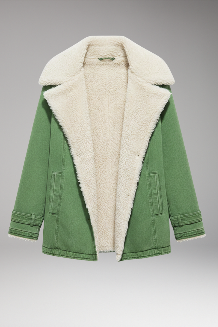 Women's High Collar Front Zip Jacket - VibreMode
