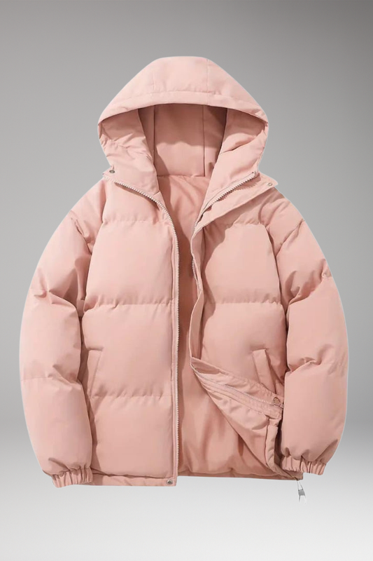 Women's Hooded Jacket Stitched Surface - VibreMode