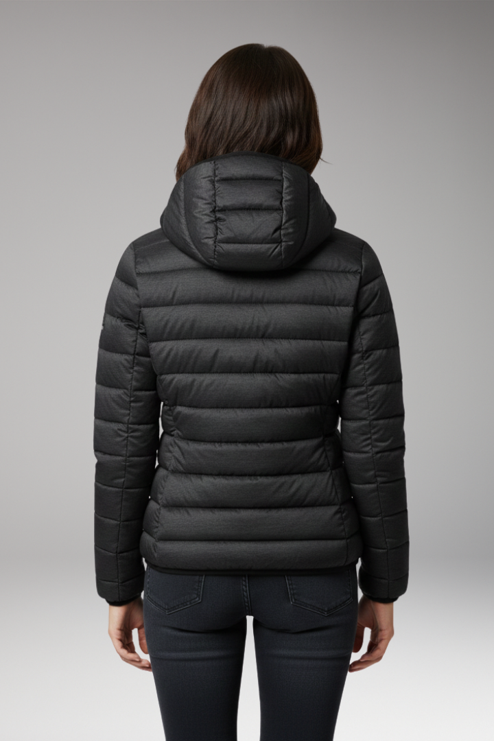 Women's Hooded Jacket Textured