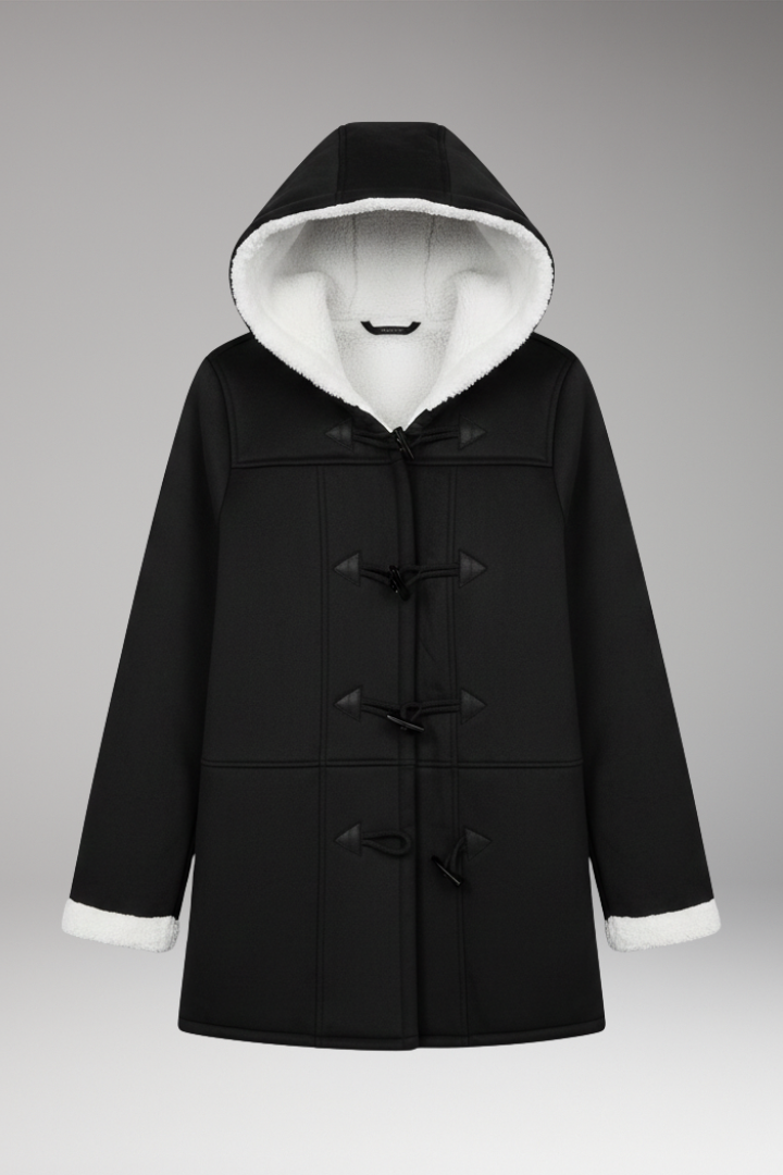Women's Hooded Toggle Jacket - VibreMode