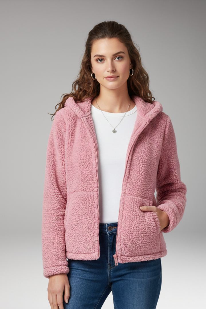 Women's Hooded Jacket Long Sleeves