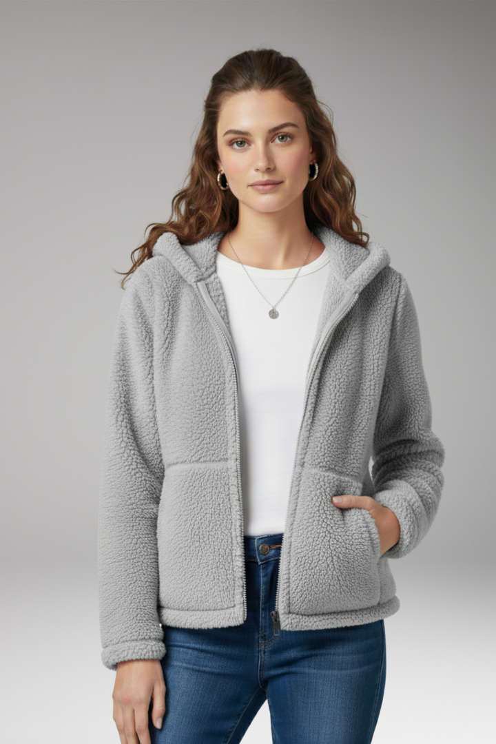 Women's Hooded Jacket Long Sleeves