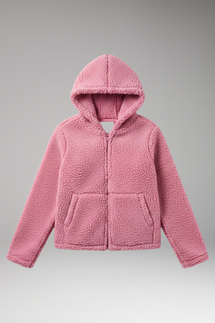 Women's Hooded Jacket Long Sleeves - VibreMode