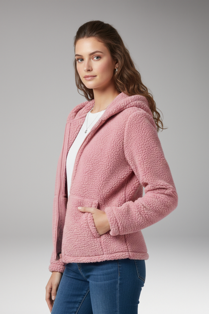 Women's Hooded Jacket Long Sleeves