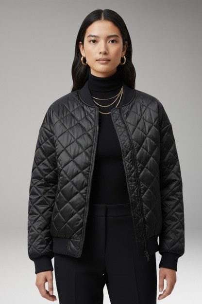 Women's Padded Jacket With Pockets