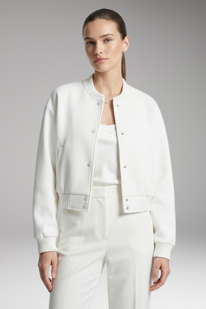 Women's Cropped Snap Jacket