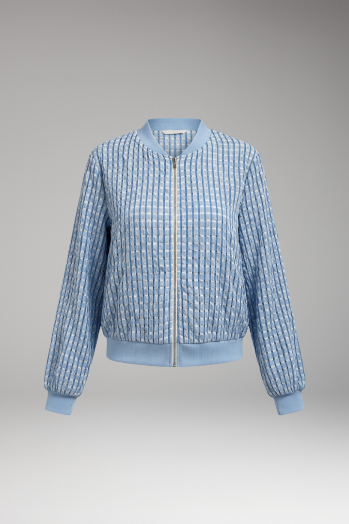 Women's Zip Jacket Textured - VibreMode