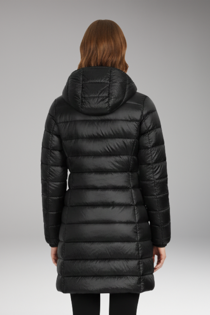 Women's Quilted Hooded Jacket