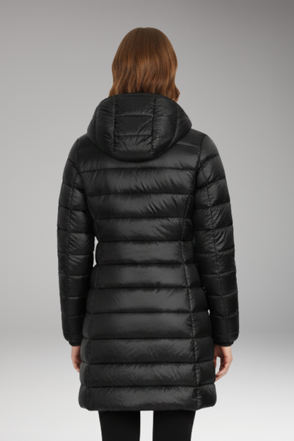 Women's Quilted Hooded Jacket