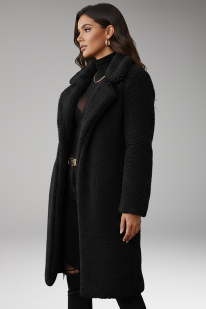 Women's Lapel Jacket Textured Surface