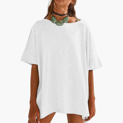 Women's Oversized Crew Neck T-Shirt Loose Fit