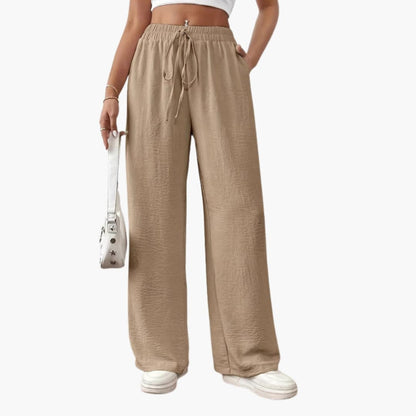Women's Loose Fit Elastic Waist Pants