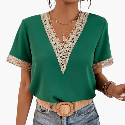 Women's Short Sleeve T-Shirt Loose Fit Cotton