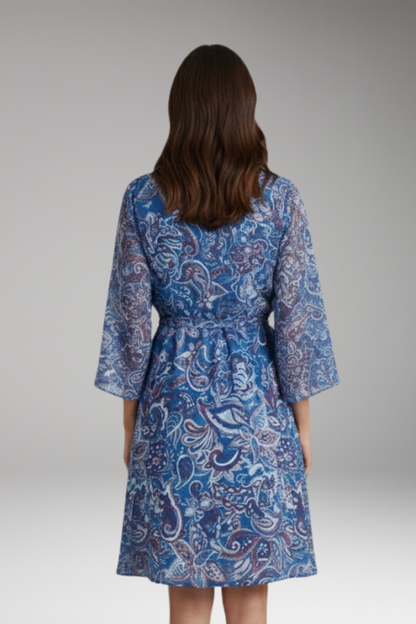 Women's V-Neck Boho Mini Dress
