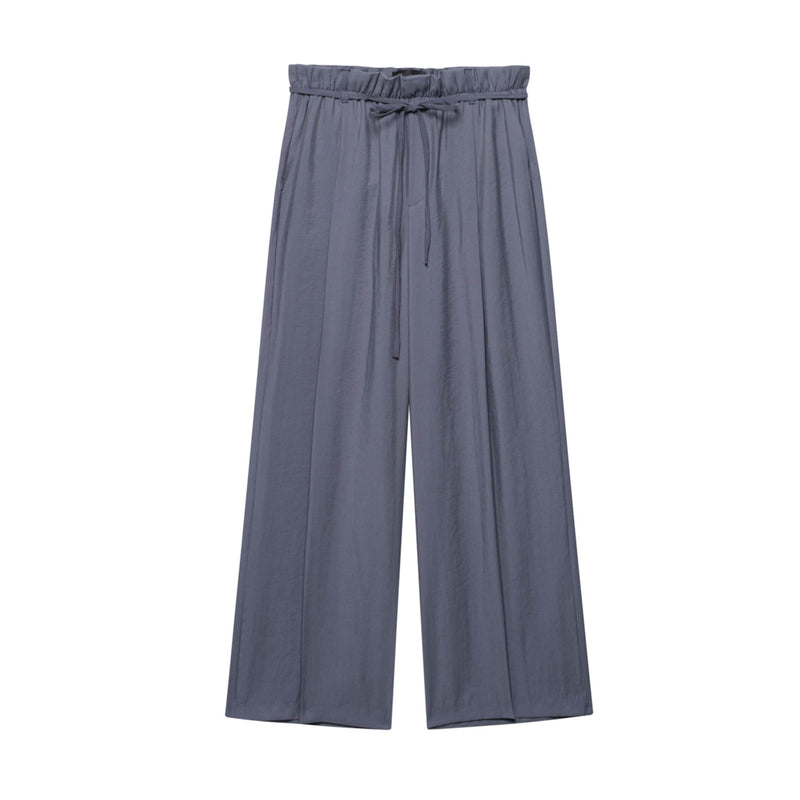 Women's Palazzo Pants Elastic Wide Leg - VibreMode