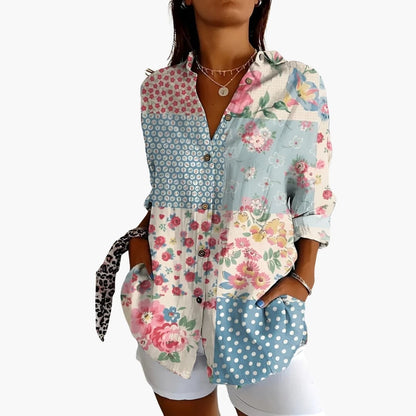 Women's Short Sleeve Blouse Loose Fit Everyday