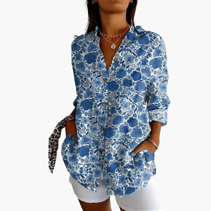Women's Short Sleeve Blouse Loose Fit Everyday