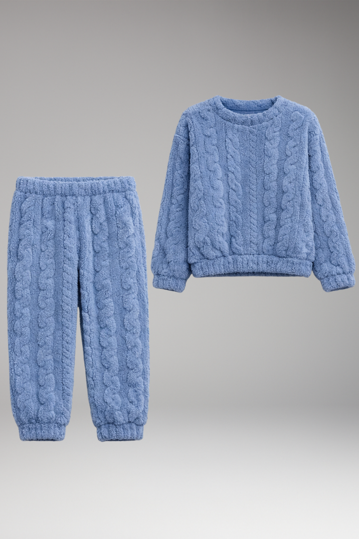 Women's Pyjama Set Round Neck Cotton - VibreMode