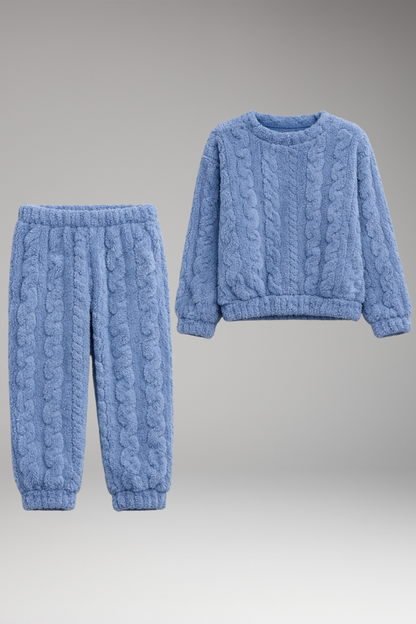 Women's Pyjama Set Round Neck Cotton - VibreMode