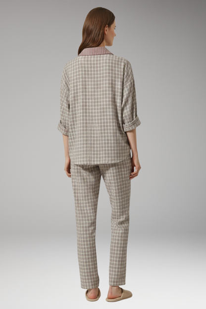 Women's Checked Flannel Pyjama