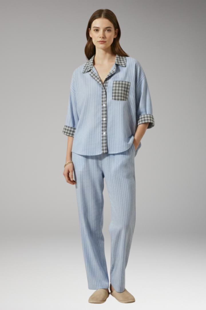 Women's Checked Flannel Pyjama