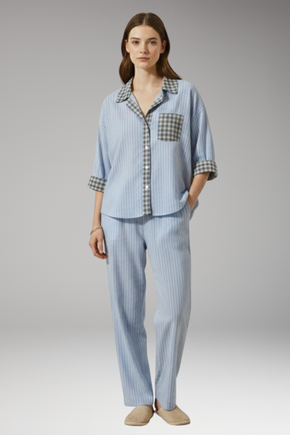 Women's Checked Flannel Pyjama