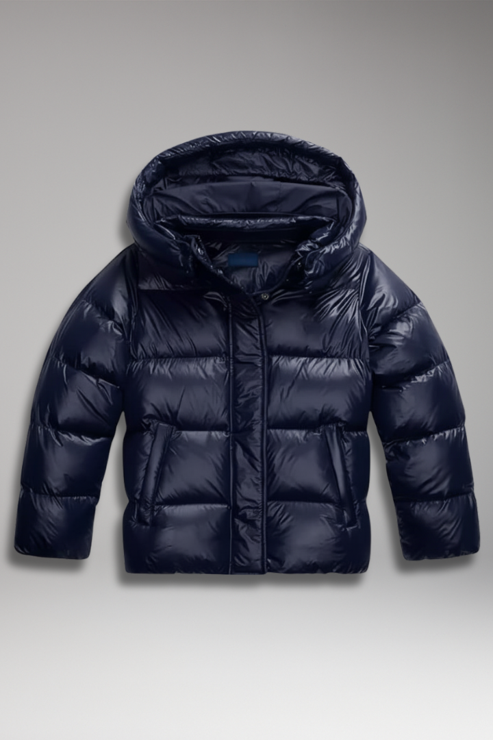 Women's Quilted Hooded Jacket - VibreMode