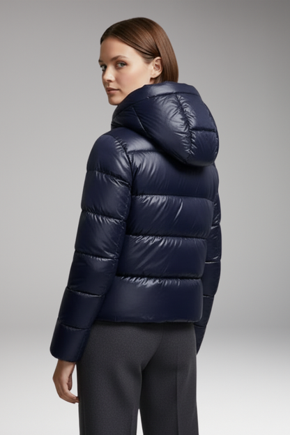 Women's Quilted Hooded Jacket