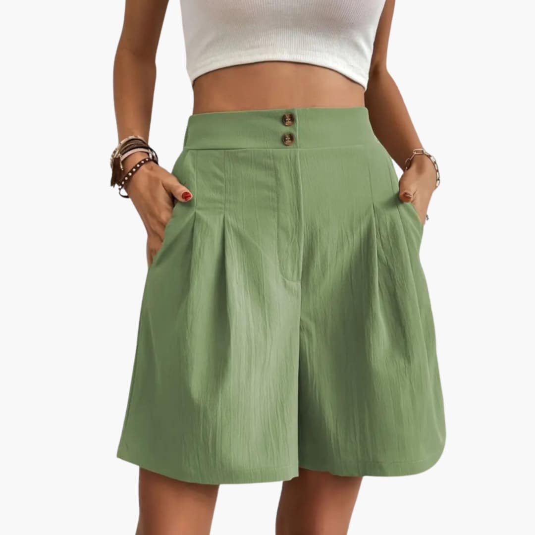Women's Two-Piece Crop Midi Skirt Set