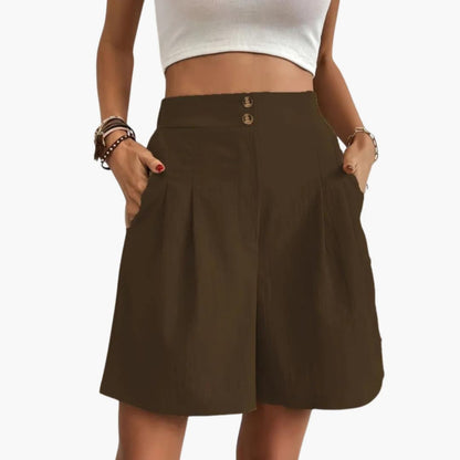 Women's Two-Piece Crop Midi Skirt Set